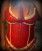 Mrs Jones in her red latex corset