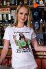 Anon361 designed a competition winning t-shirt and the E-I ladies modelled it in a Holyhead bar (Yes, no Dublin publican would let us use his bar so we hopped on the ferry at Dun Laoghaire and headed to Wales!)